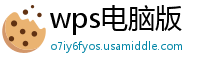 wps电脑版